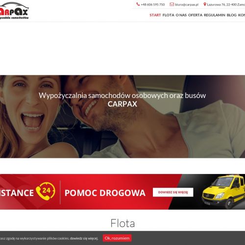 Zamość - wynajem samochodów