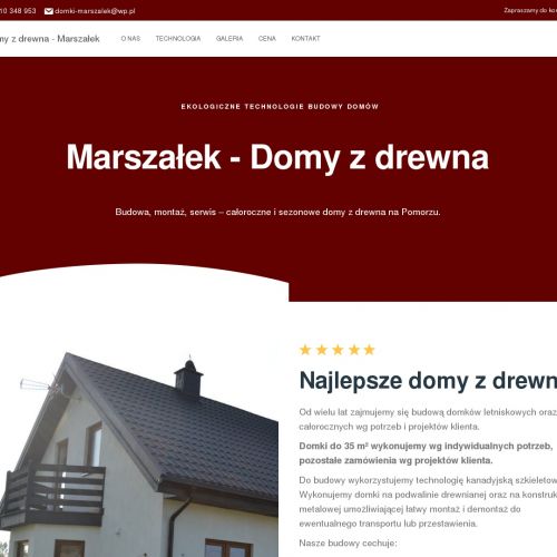 Producent domków letniskowych zachodniopomorskie