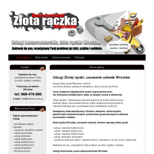 Usuwanie drobnych usterek w Wrocławiu