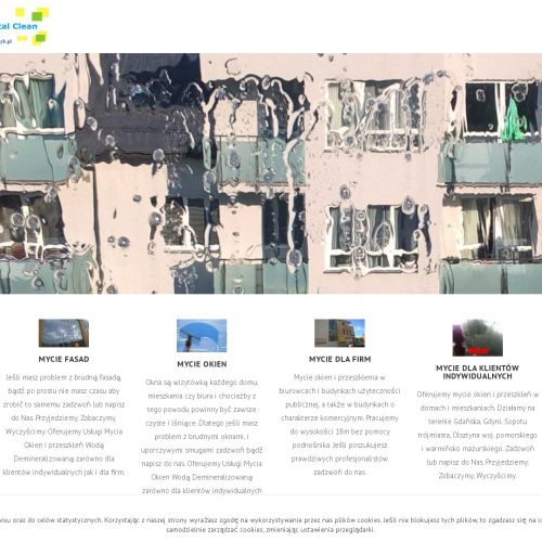 Mycie okien cena Sopot