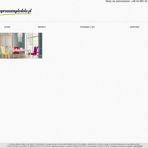 Duże stoły z drewna - Warszawa