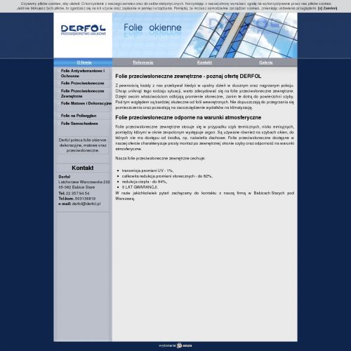 Folie okienne mazowieckie - Warszawa