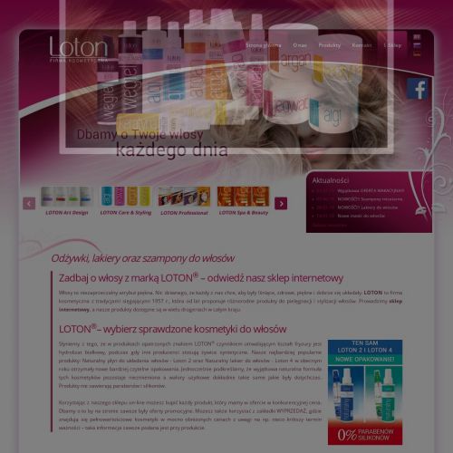 Słupsk - loton 4 lakier do włosów