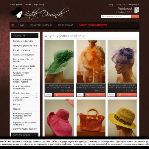 Czapki damskie zimowe - Wrocław