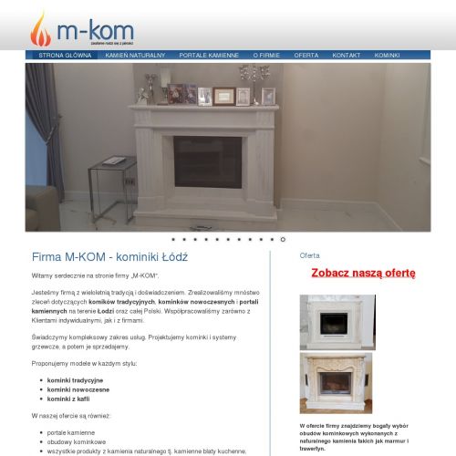 Łódź - obudowy kominkowe