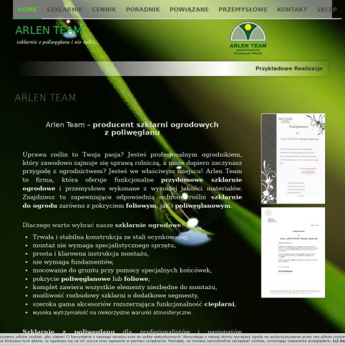 Warszawa - szklarnie ogrodowe wyprzedaż