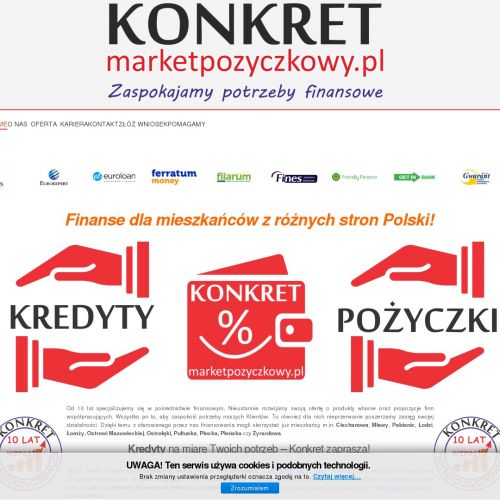 Pożyczki przez internet - Ostrołęka