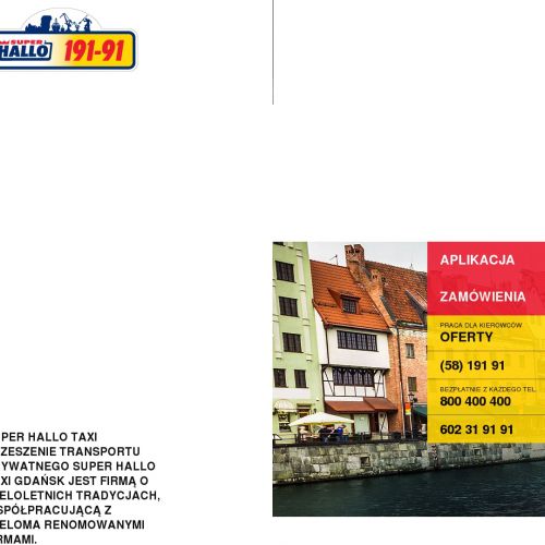 Taksówka dla firm w Gdańsku