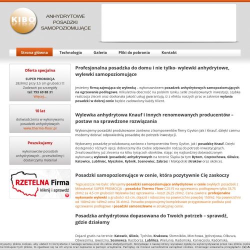 Posadzka anhydrytowa Kraków