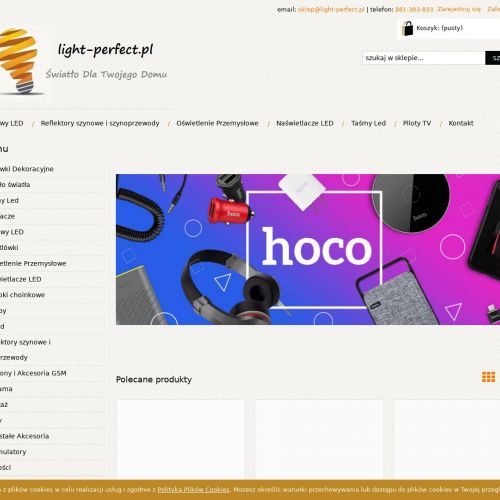 Lampa led uliczna w Żyrardowie