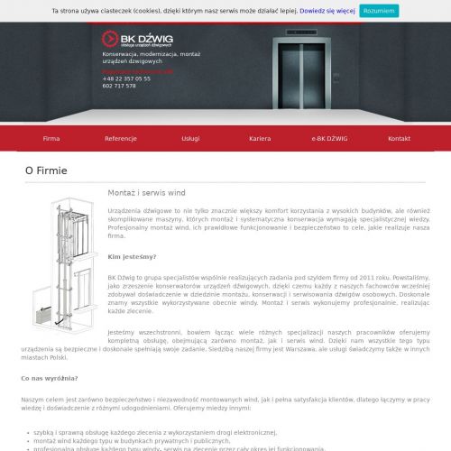 Windy montaż - Warszawa