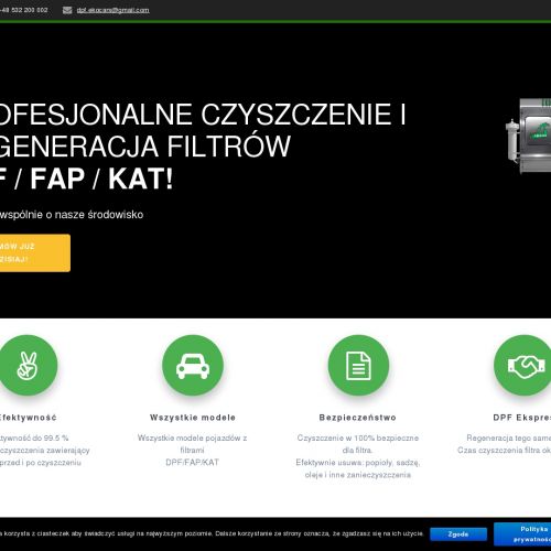 Czyszczenie dpf przytkowice w Krakowie