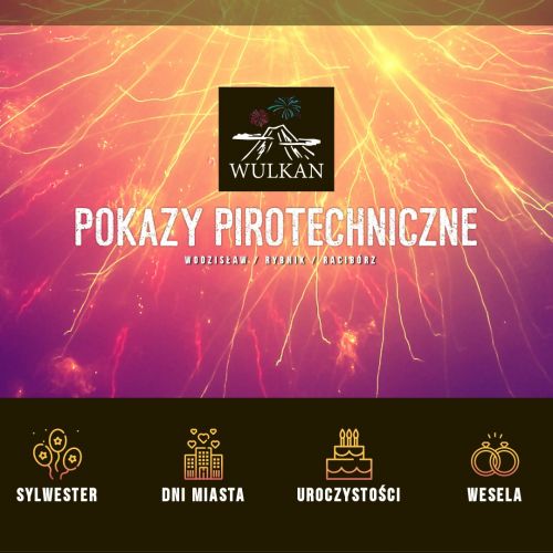 Pokazy sztucznych ogni śląsk - Racibórz