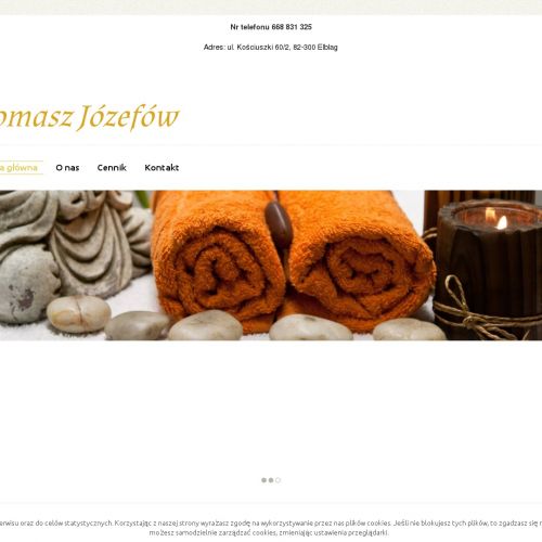 Braniewo - masaż leczniczy kręgosłupa