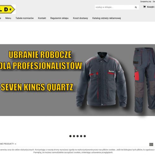 Ubrania wytrzymałe bhp