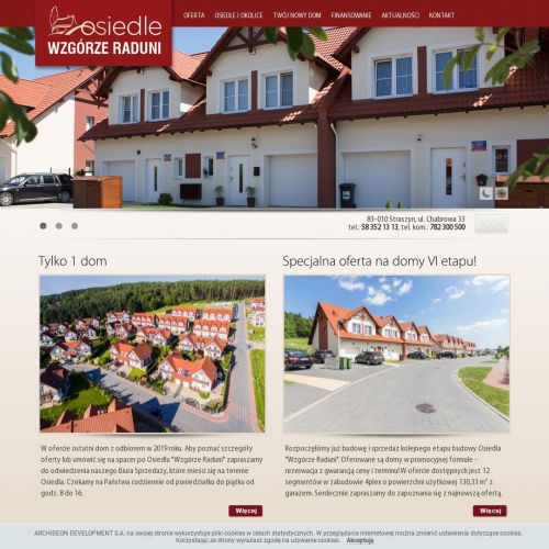 Nowoczesne osiedle domów trójmiasto - Sopot