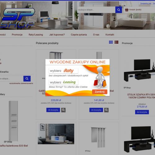 Stolik kawowy grafit