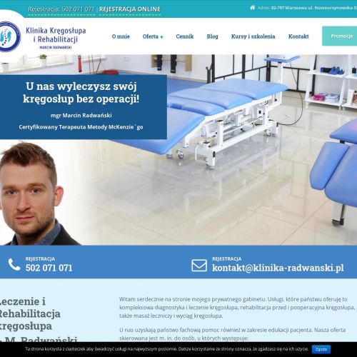 Masaż kręgosłupa powsin - Piaseczno