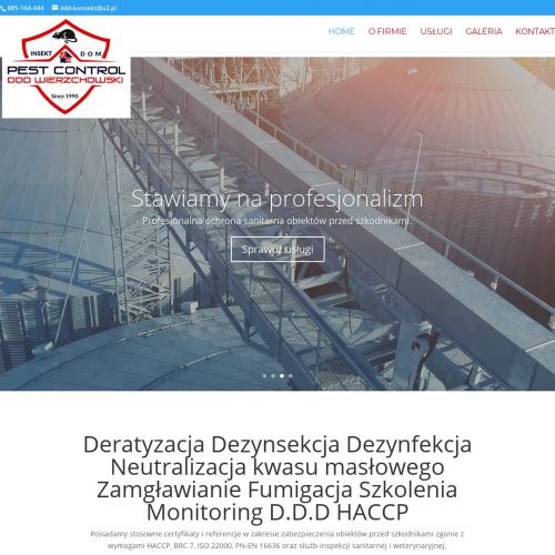 Dezynsekcja w Radomiu