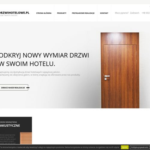 Producent drzwi hotelowych