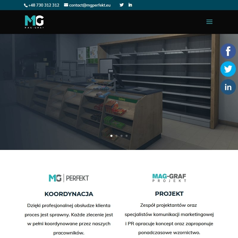 Projektowanie wysp handlowych - Poznań