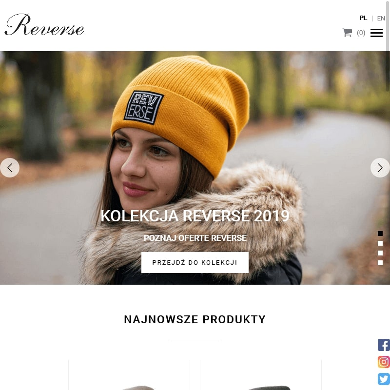 Czapka z pomponem czarna - łódź