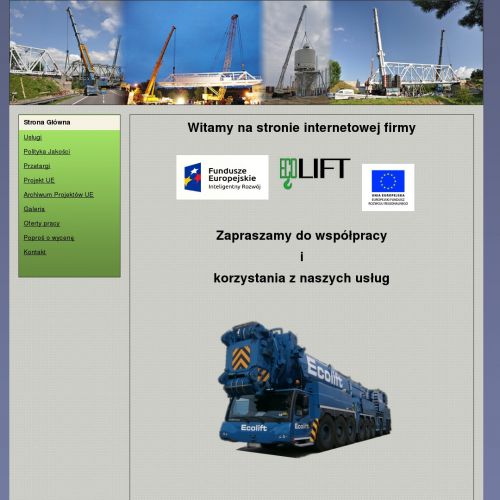 Wynajem dźwigów w Białymstoku