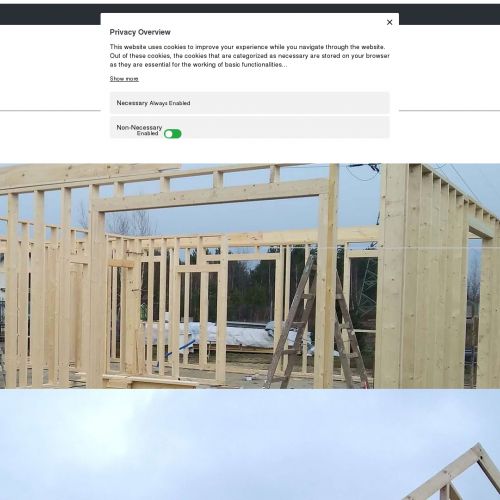 Warszawa - elewacje z drewna egzotycznego