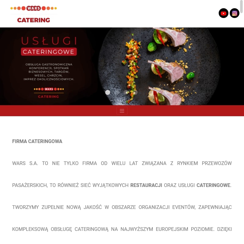 Obiady dla grup wycieczkowych - Warszawa