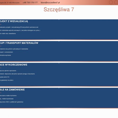 Wykończenie wnętrz pod klucz Warszawa