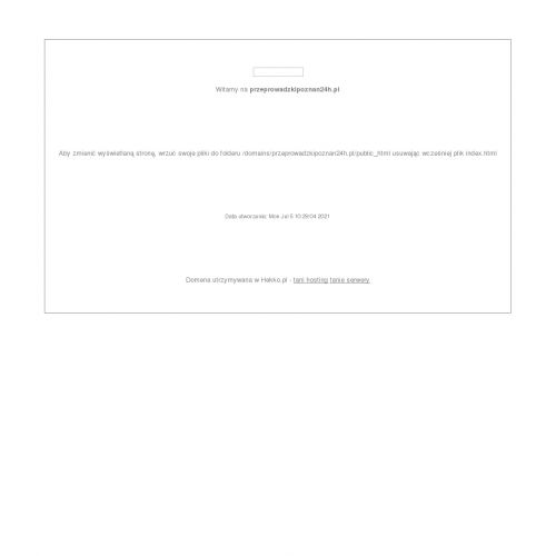 Poznań - przeprowadzki