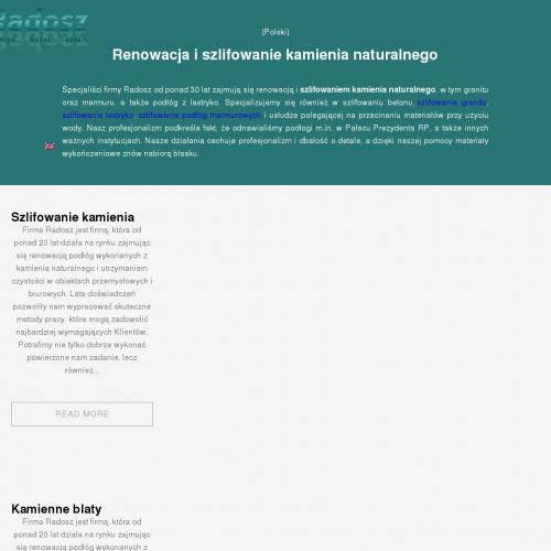 Szlifowanie granitu - Warszawa