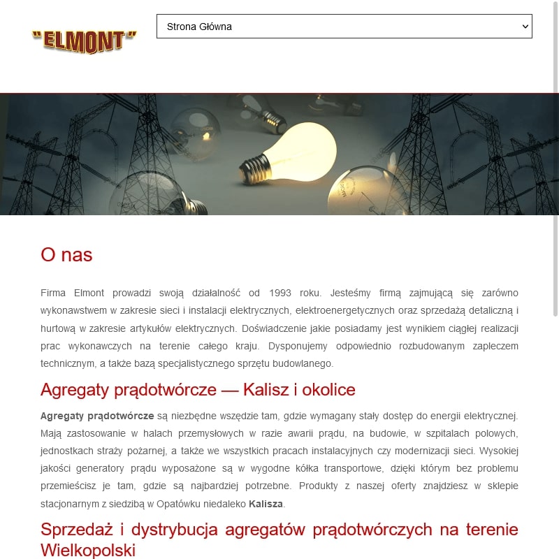 Agregaty prądotwórcze z automatycznym przełączaniem w Sieradzu