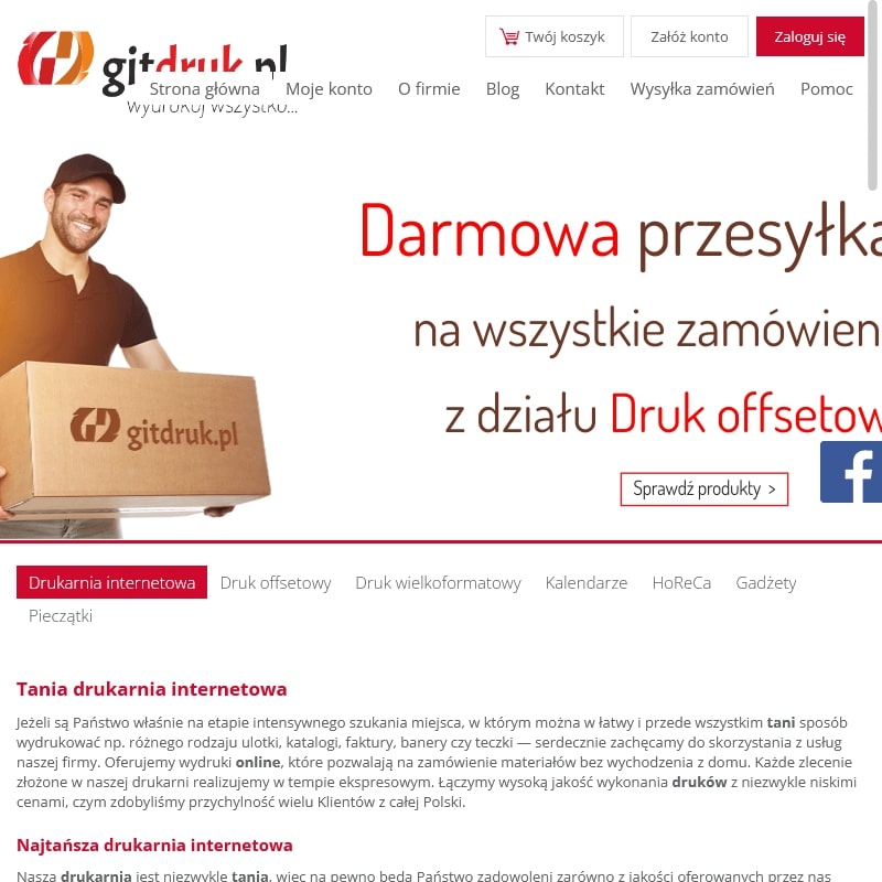 Druk plakatów online