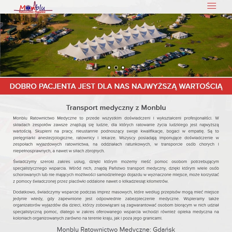 Zabezpieczenie medyczne imprez masowych w Gdyni