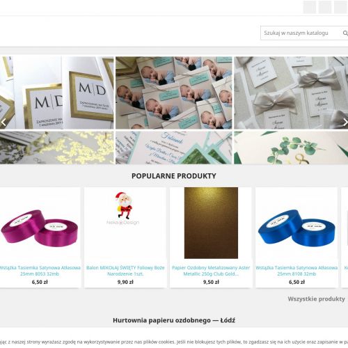 Koperta ekologiczna - łódź