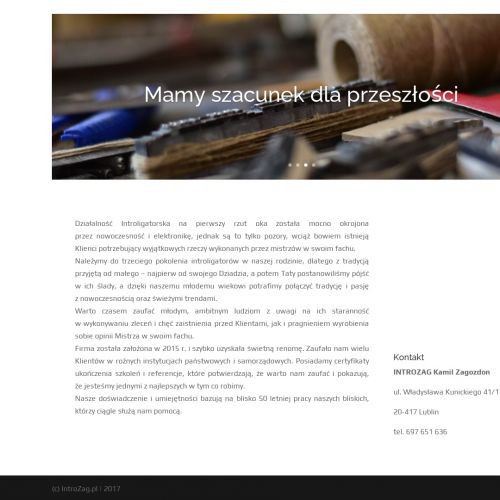 Lublin - pracownia introligatorska