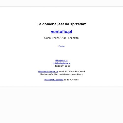 Rekuperacja ścienna - Tarnów