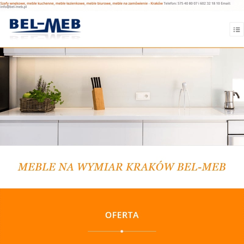 Kraków - meble na wymiar małopolska