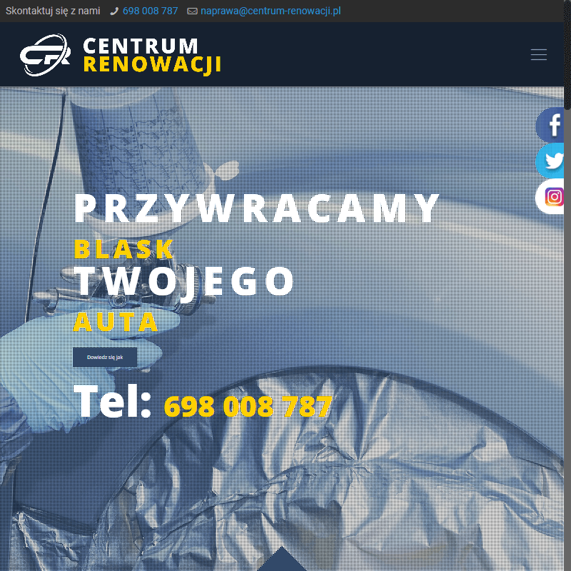 Wymiana szyby przedniej w Grójcu