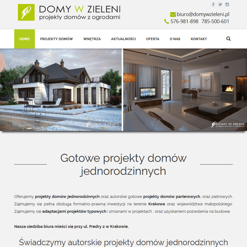 Nowoczesne projekty domów - Bydgoszcz