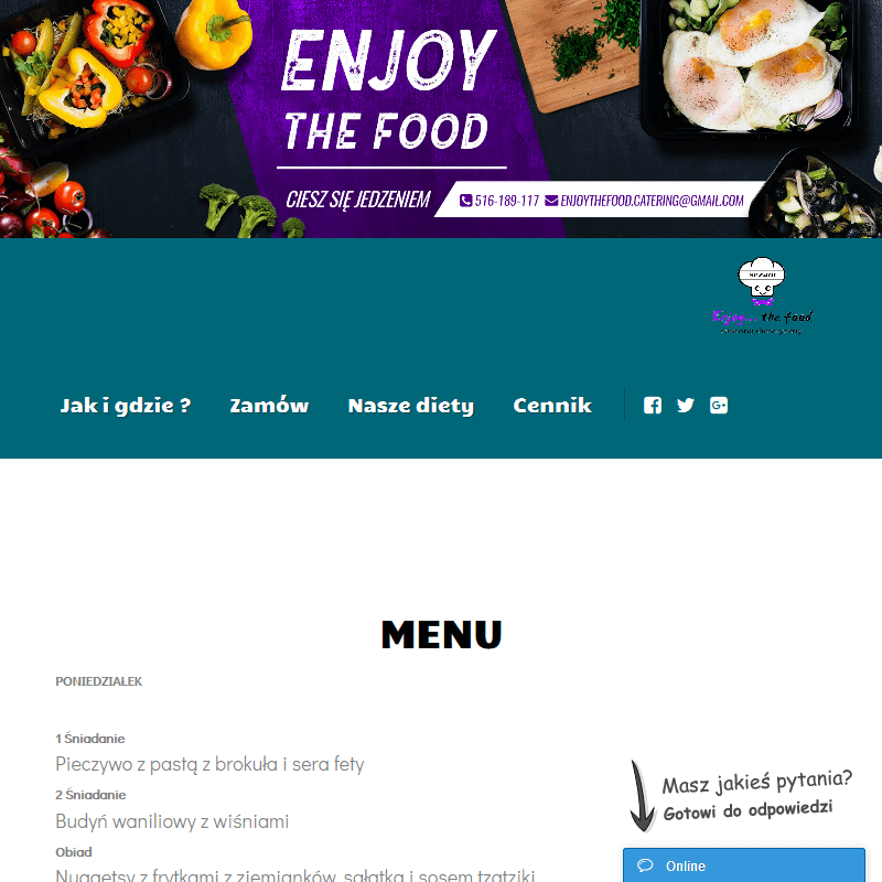 Catering dietetyczny wegański - Luboń