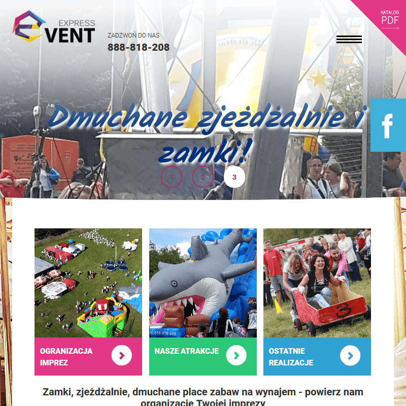 Atrakcje dla dzieci do wynajęcia - Piła