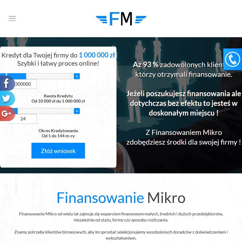 Szybkie finansowanie dla firmy w Warszawie