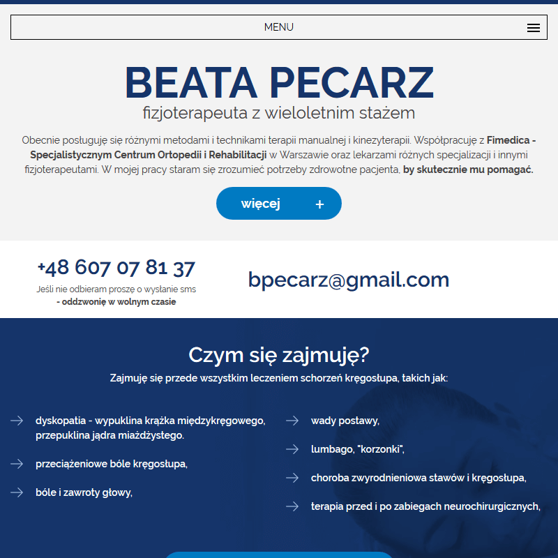 Dyskopatia w Warszawie