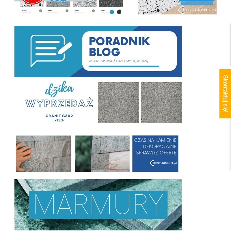 Poznań - płytki granitowe zewnętrzne