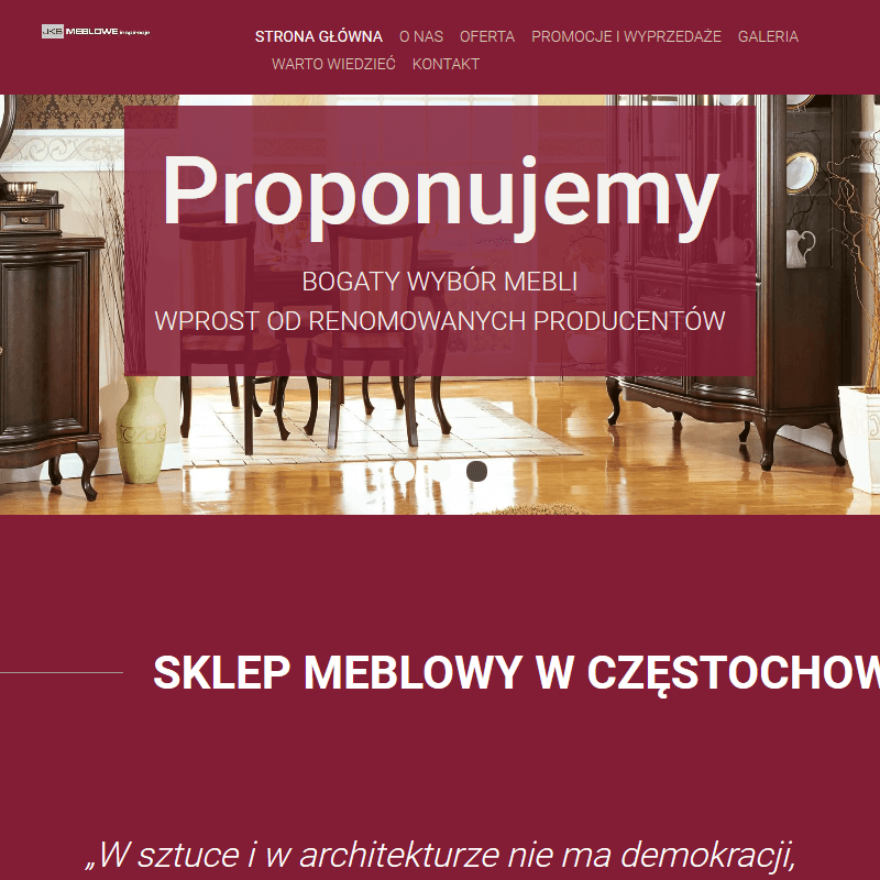 Meble do salonu - Katowice