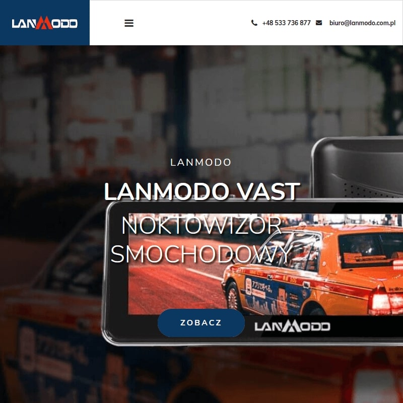 Wideorejestrator noktowizyjny do auta - Poznań