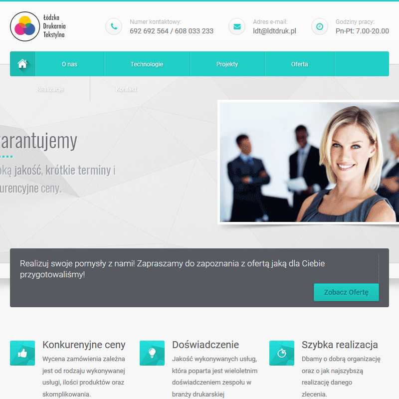 Drukowanie tkanin cennik - łódź