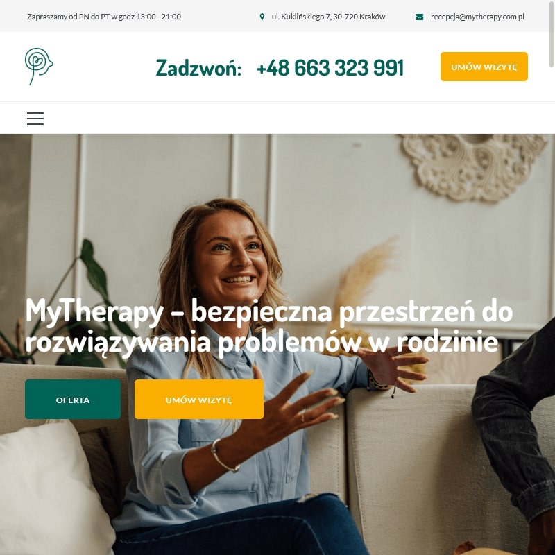 Terapia psychodynamiczna Kraków